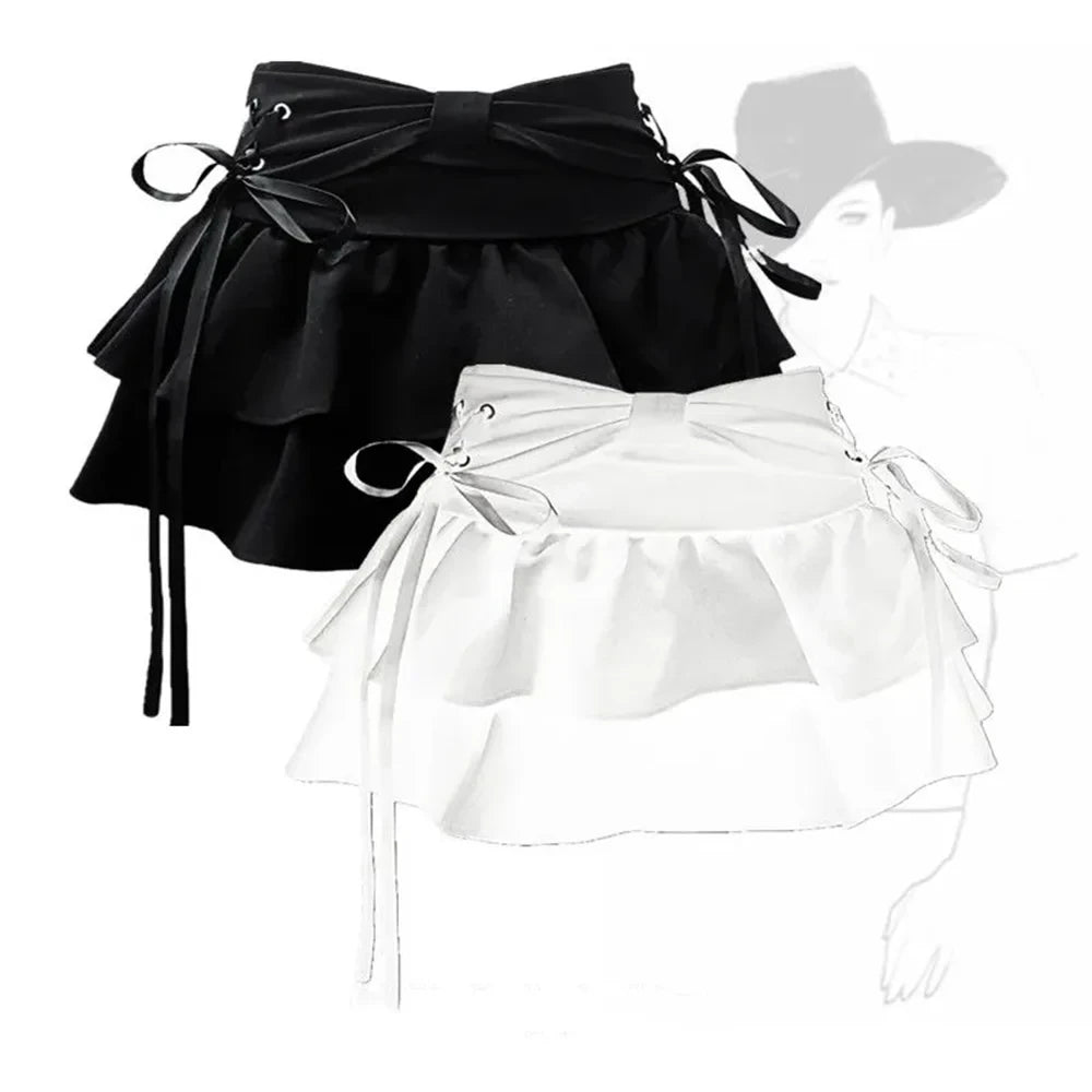 Vintage A-line Denim Mini Skirt