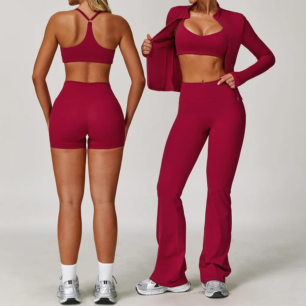 Seamless Athletic Yoga Set