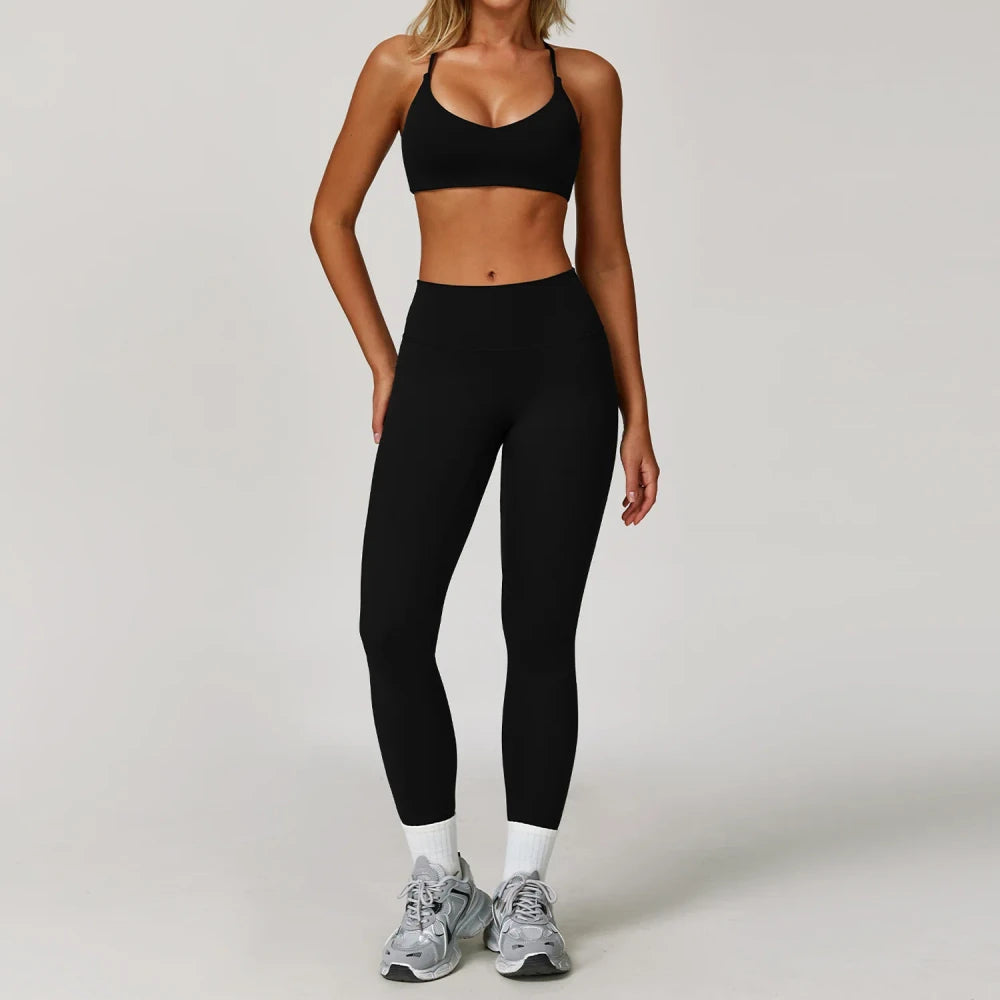 Seamless Athletic Yoga Set